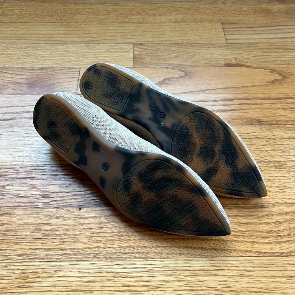 Rothy’s The Point Flats In Ecru - image 5